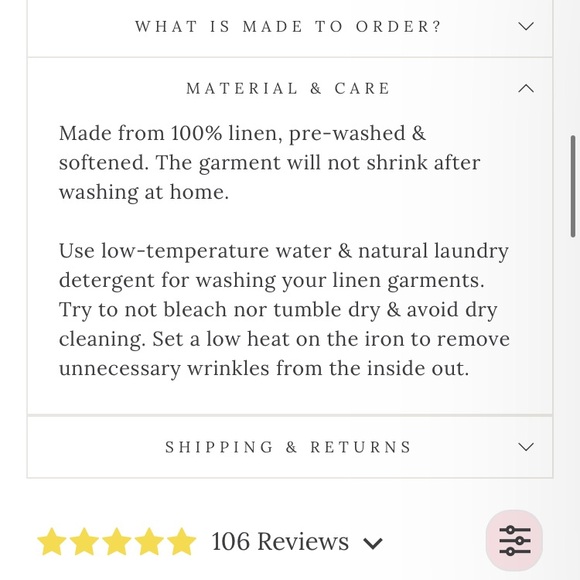 NWOT Son de Flor Linen Classic Skirt Rosemary Green S - Picture 10 of 10